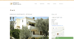 Desktop Screenshot of gregovic-apartments.com